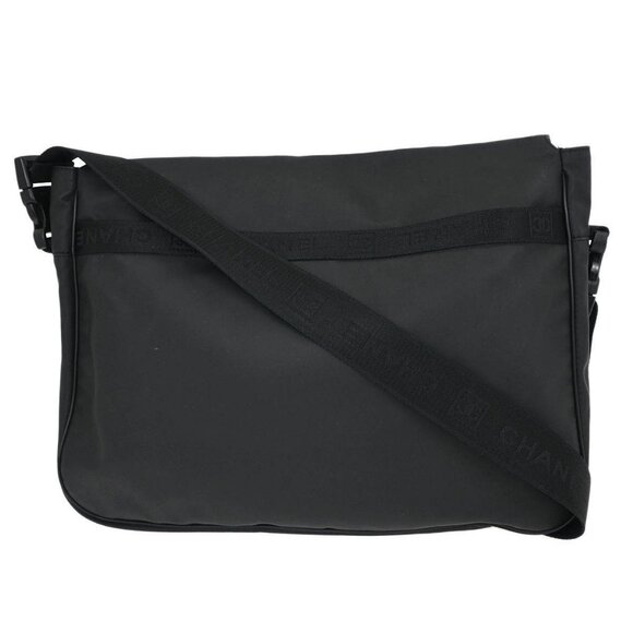 Chanel Black PVC Sport Line Shoulder Bag 115762 - Picture 2 of 8